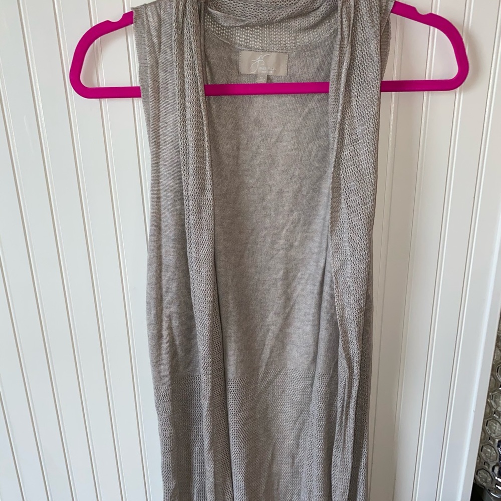 Long knitted cardigan- calf length